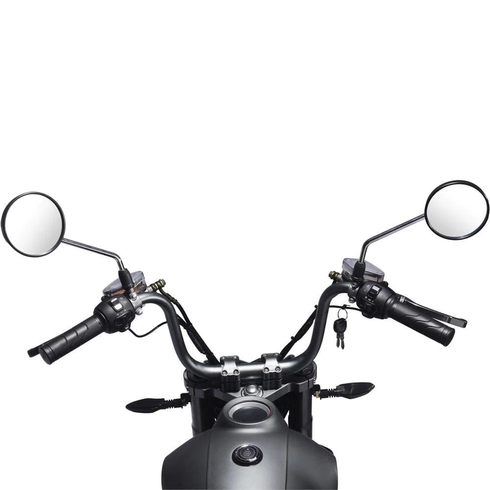 MotoTec Typhoon 72v 30ah 3000w Lithium Electric Scooter Gray - Mobility Angel