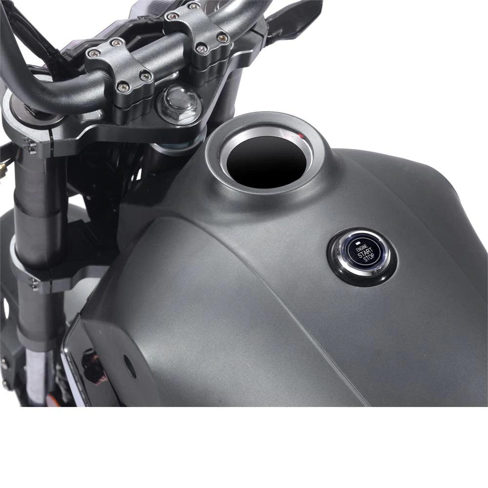 MotoTec Typhoon 72v 30ah 3000w Lithium Electric Scooter Gray - Mobility Angel