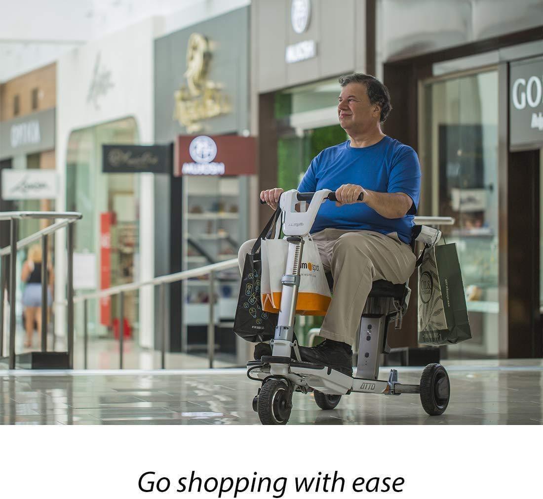 Moving Life ATTO High-Performance Folding Travel Scooter with Lithium Battery - Mobility Angel