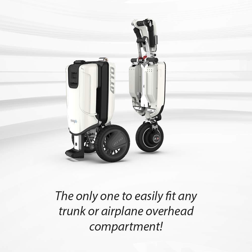 Moving Life ATTO High-Performance Folding Travel Scooter with Lithium Battery - Mobility Angel