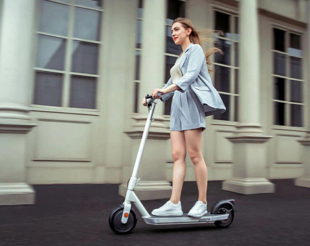 Okai Neon 36v 250w Lithium Electric Scooter White - Mobility Angel