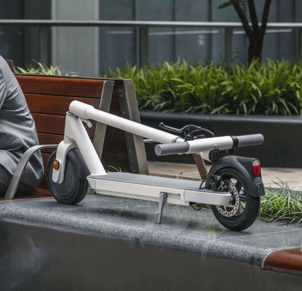 Okai Neon 36v 250w Lithium Electric Scooter White - Mobility Angel
