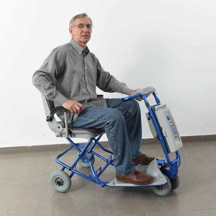 Tzora Classic 4 Wheel Compact Mobility Scooter - Mobility Angel
