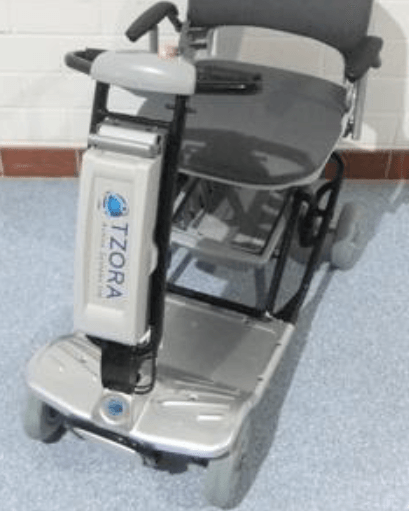 Tzora Easy Travel Lite 4 Wheel Deluxe Mobility Scooter - Mobility Angel