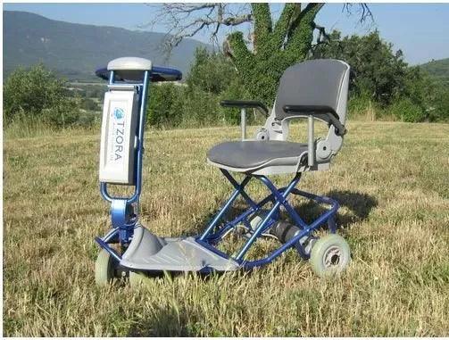 Tzora Easy Travel Lite 4 Wheel Deluxe Mobility Scooter - Mobility Angel