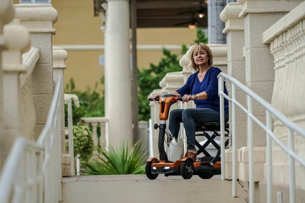 EV Rider TeQno S26 Automatic Folding Mobility Scooter EVRider