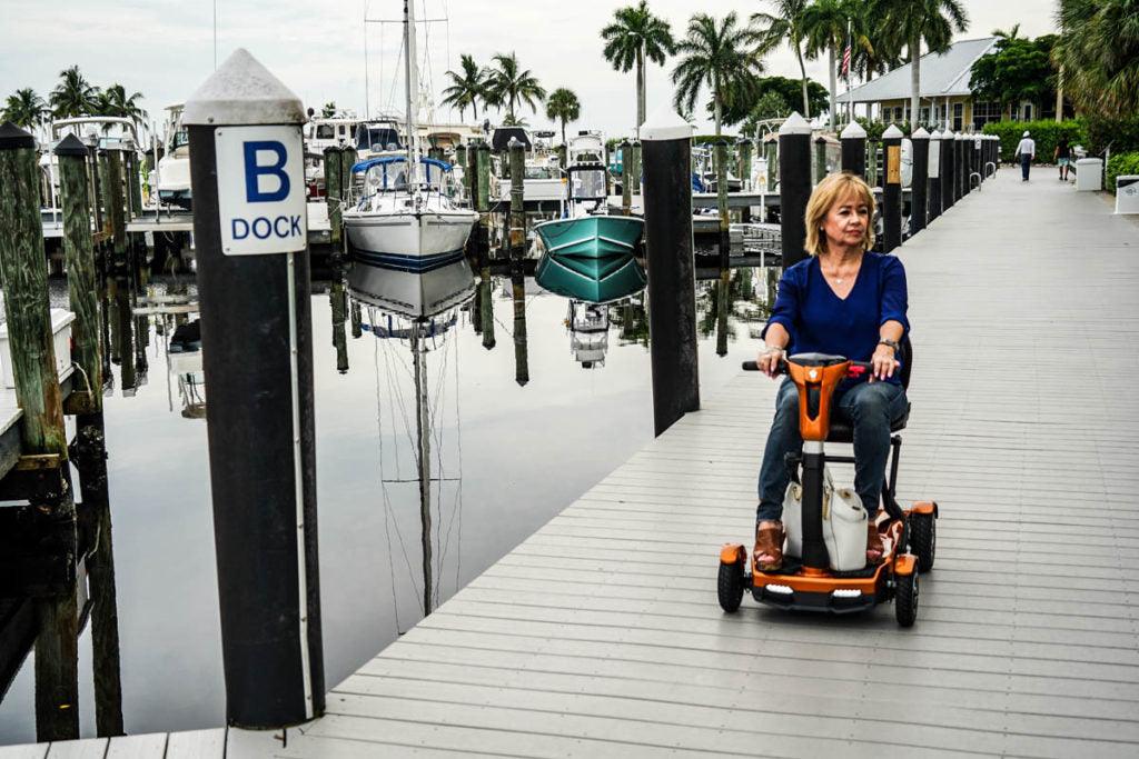 EV Rider TeQno S26 Automatic Folding Mobility Scooter EVRider