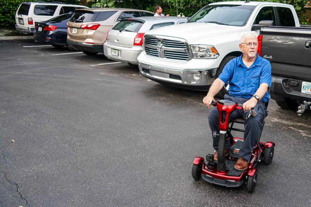 EV Rider TeQno S26 Automatic Folding Mobility Scooter EVRider
