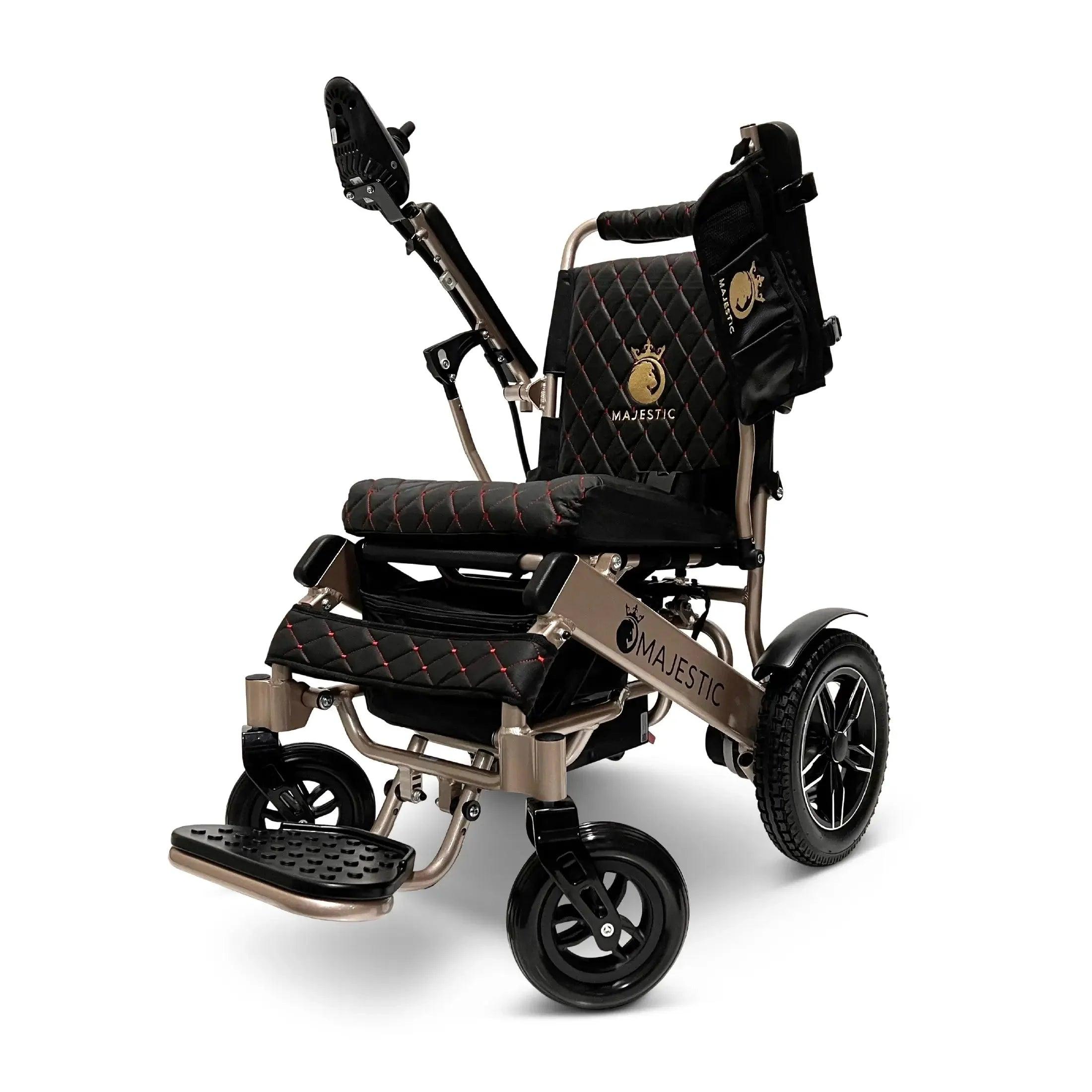 MAJESTIC IQ-8000 Remote Controlled Lightweight Electric Wheelchair ComfyGo