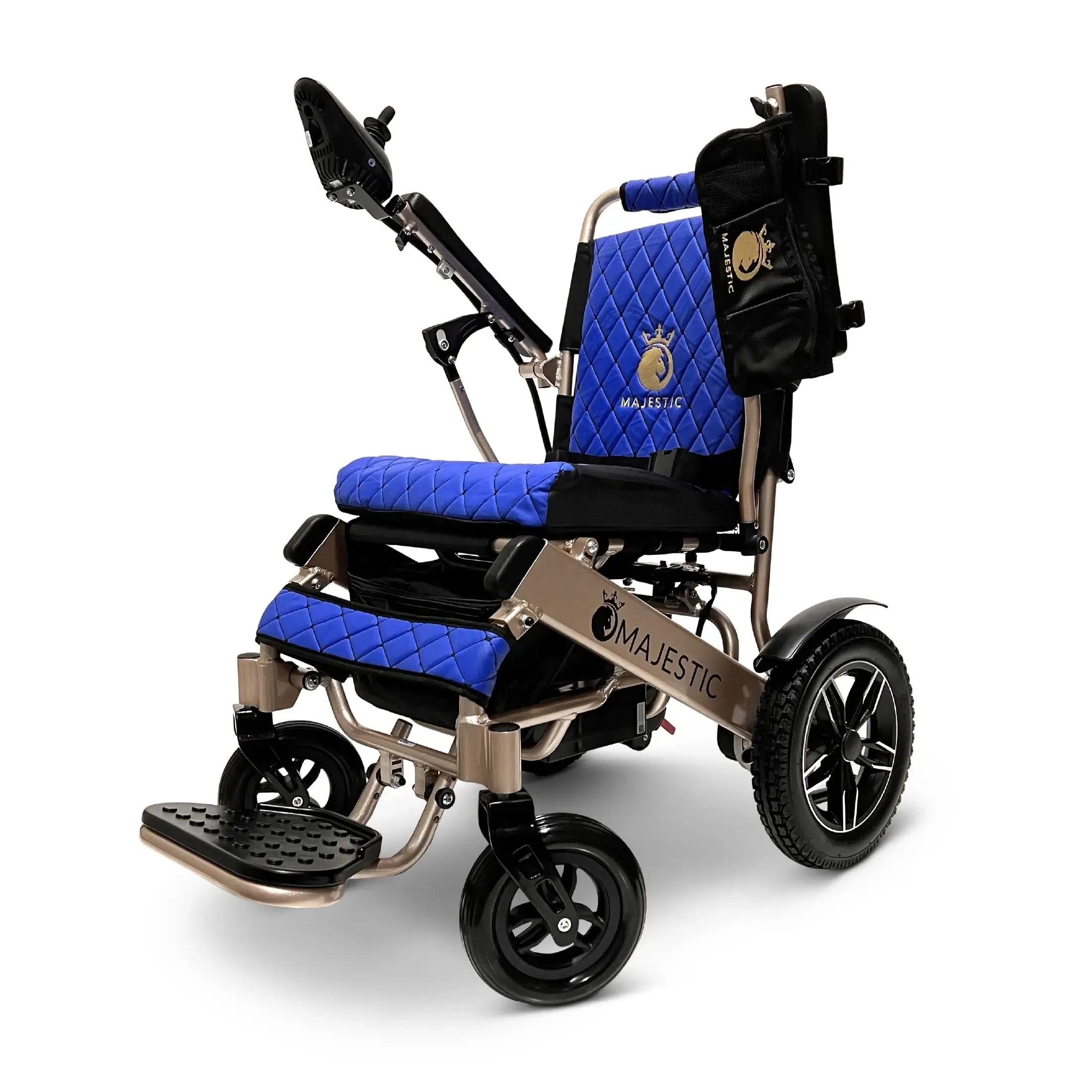MAJESTIC IQ-8000 Remote Controlled Lightweight Electric Wheelchair ComfyGo