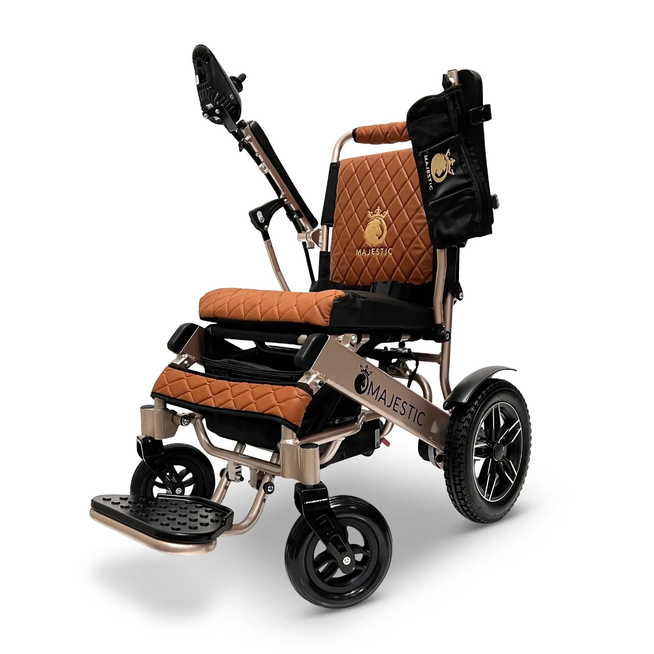 MAJESTIC IQ-8000 Remote Controlled Lightweight Electric Wheelchair ComfyGo