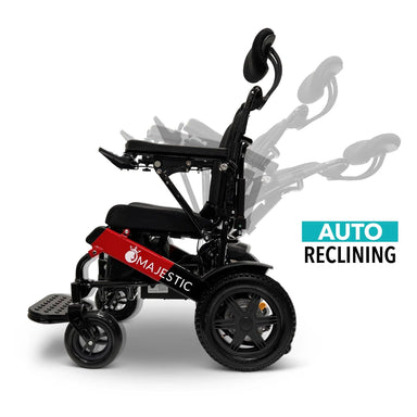 MAJESTIC IQ-9000 Long Range Electric Wheelchair With Auto Recline ComfyGo