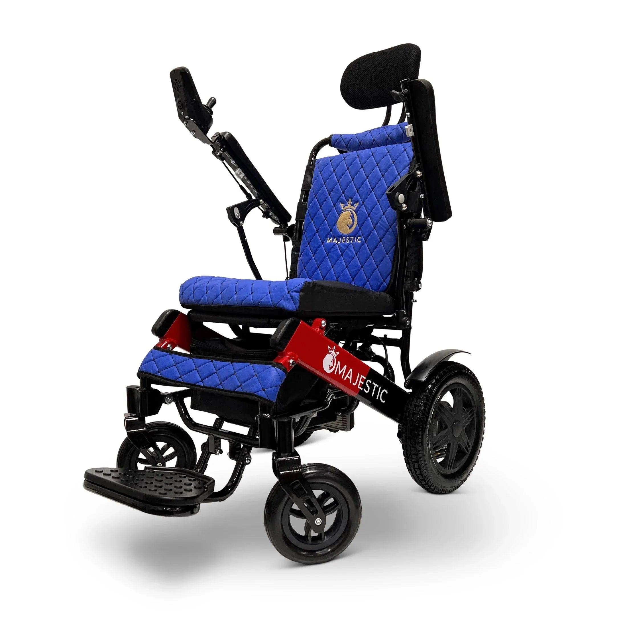 MAJESTIC IQ-9000 Long Range Electric Wheelchair With Auto Recline ComfyGo