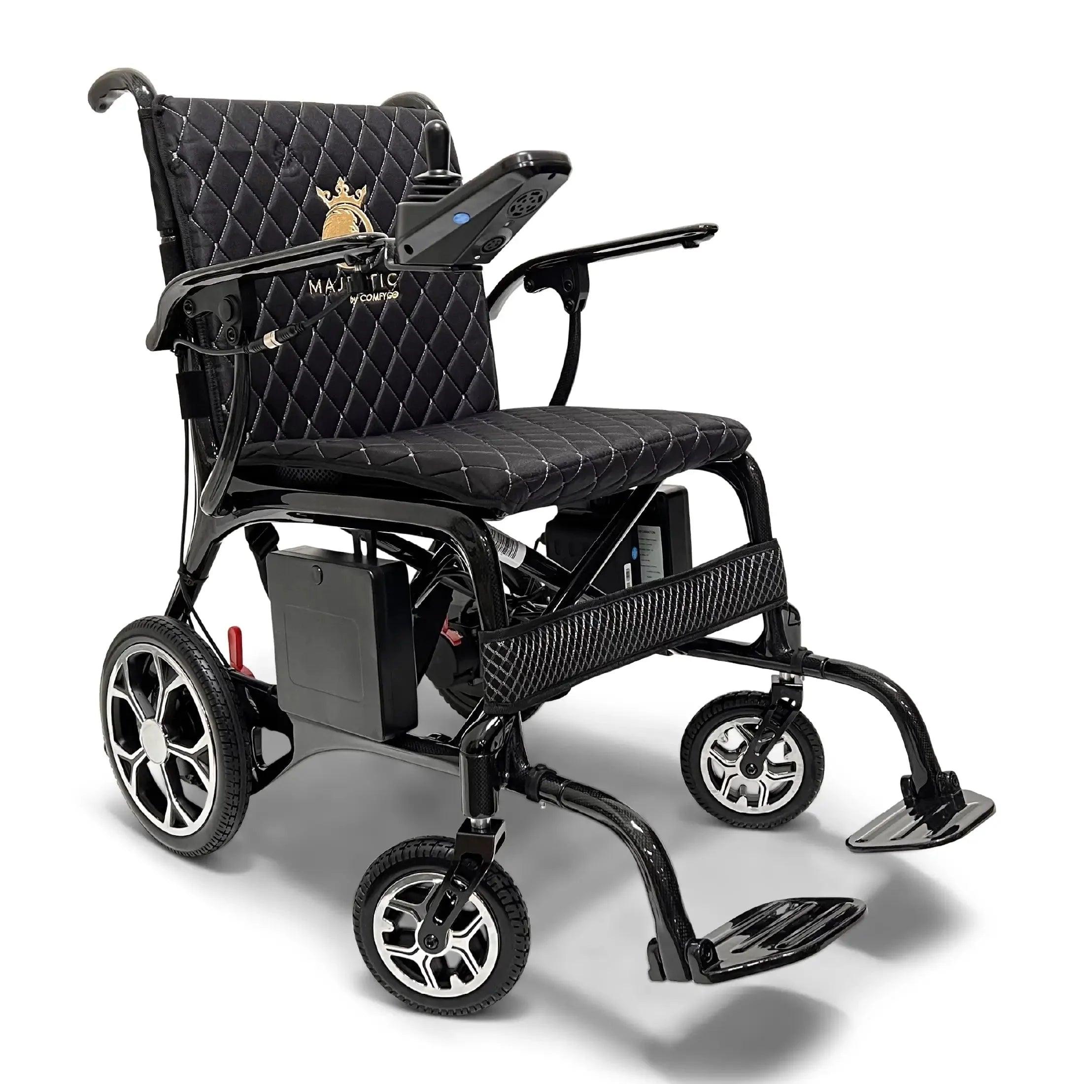 Phoenix Carbon Fiber Electric Wheelchair: Lightweight, Long-Range, Airline Approved ComfyGo