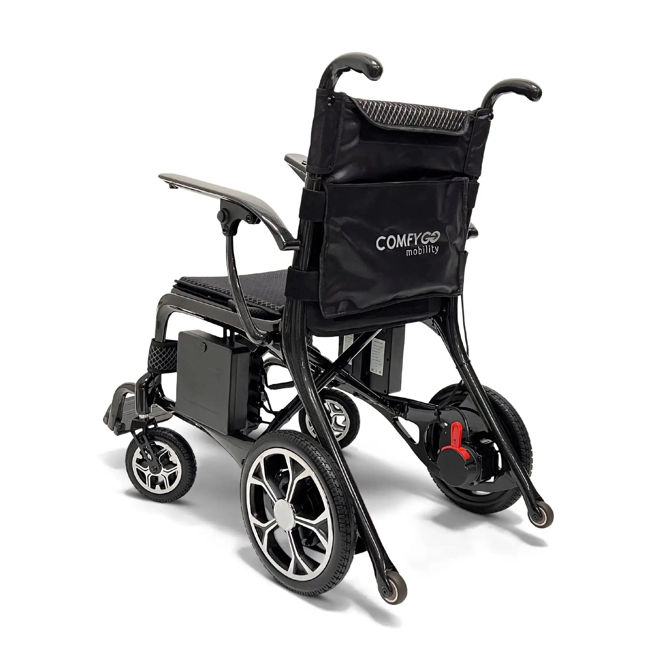 Phoenix Carbon Fiber Electric Wheelchair: Lightweight, Long-Range, Airline Approved ComfyGo