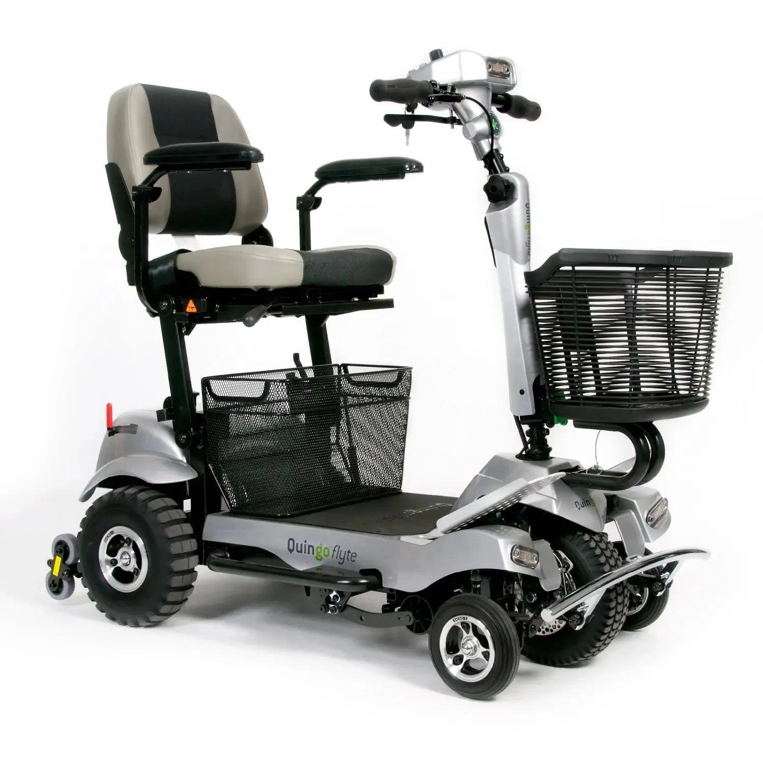 Quingo Flyte Mobility Scooter With MK2 Self Loading Ramp ComfyGo