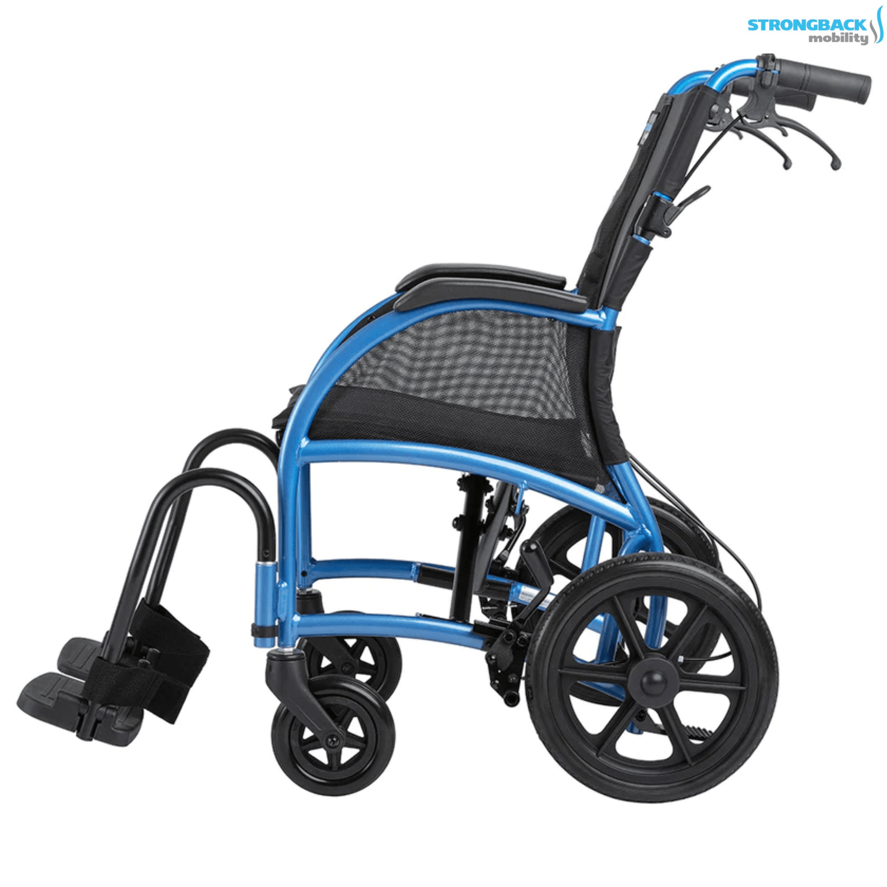 STRONGBACK 12+AB Transport Wheelchair Comfortable and Versatile Strongback