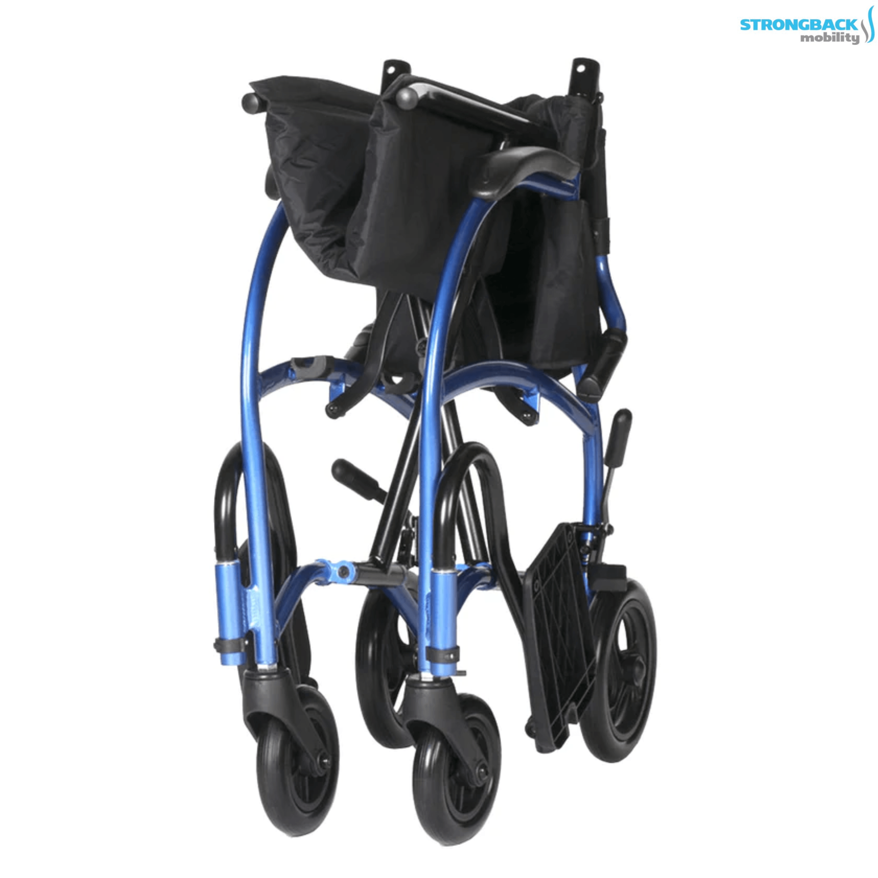 STRONGBACK 12S+AB Transport Wheelchair Comfortable and Stylish Strongback