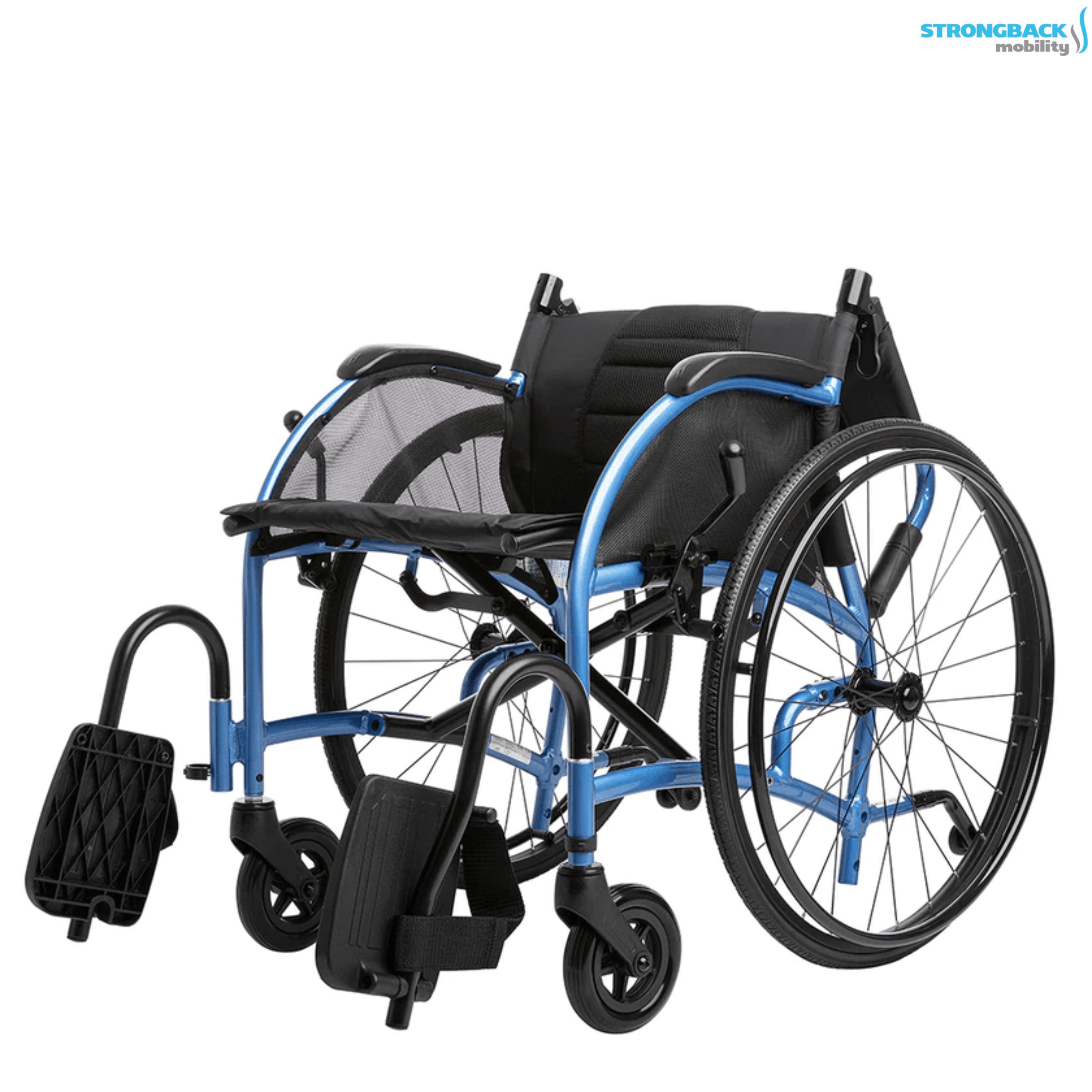 STRONGBACK 22S+AB Wheelchair Lightweight and Comfortable Strongback