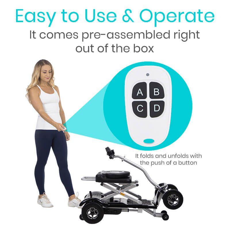 Folding Mobility Scooter Vive Mobility