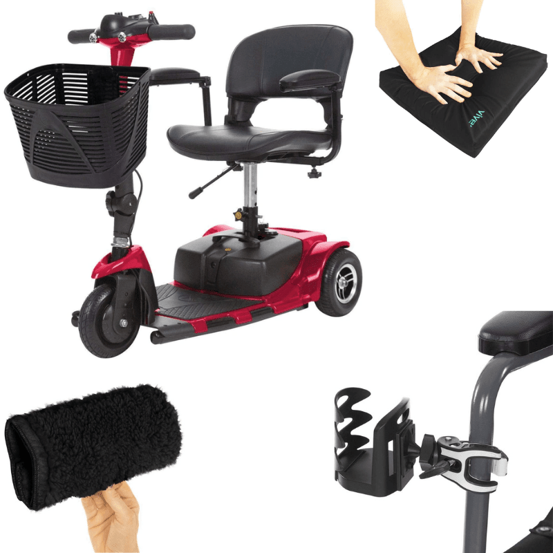 Vive Health 3 Wheel Scooter Bundle Vive Health