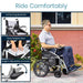 Compact Power Wheelchair - Foldable Long Range Transport Aid-OPEN BOX Vive Mobility