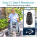 Compact Power Wheelchair - Foldable Long Range Transport Aid-OPEN BOX Vive Mobility