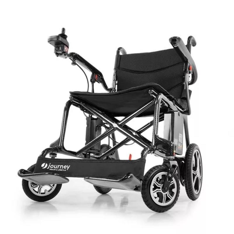 Journey Air Elite Lightweight Folding Power Chair - Only 26 lbs - Mobility Angel