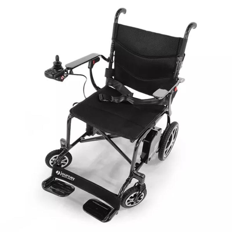 Journey Air Elite Lightweight Folding Power Chair - Only 26 lbs - Mobility Angel