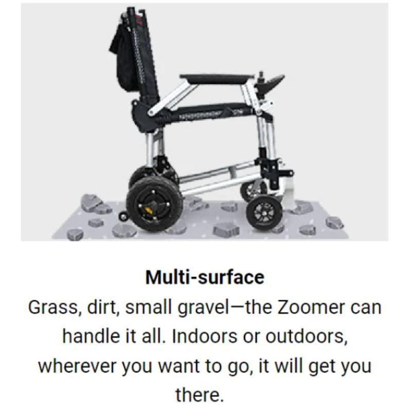 Journey Zoomer State of the Art Folding Power Wheelchair - Mobility Angel