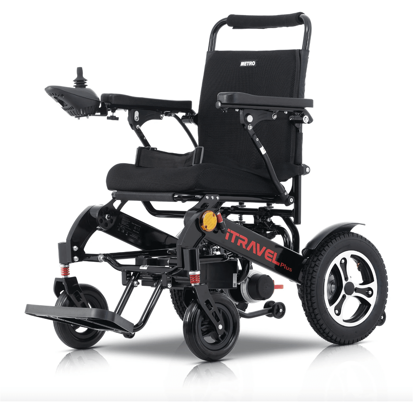 Metro iTravel Plus Portable Electric Wheelchair - Mobility Angel