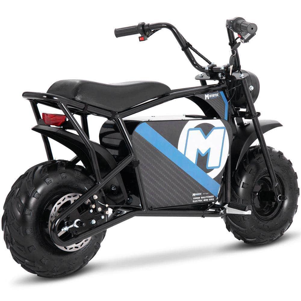 MotoTec 48v 1000w Electric Powered Mini Bike - Mobility Angel