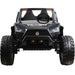 MotoTec Baja 4x4 Kids 24v UTV electric ride-on car with 4-wheel drive, leather seat, Bluetooth stereo, lights - Mobility Angel