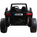 MotoTec Baja 4x4 Kids 24v UTV electric ride-on car with 4-wheel drive, leather seat, Bluetooth stereo, lights - Mobility Angel