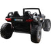 MotoTec Baja 4x4 Kids 24v UTV electric ride-on car with 4-wheel drive, leather seat, Bluetooth stereo, lights - Mobility Angel