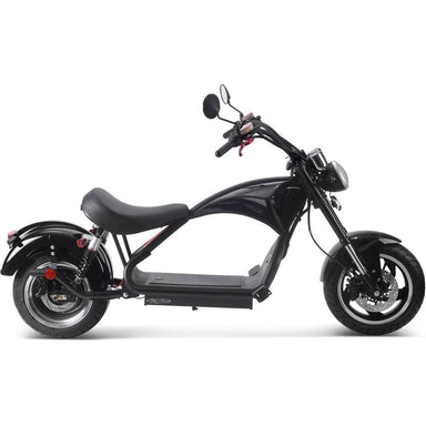 MotoTec Lowboy 60v 20ah 2500w Lithium Scooter Black - Mobility Angel