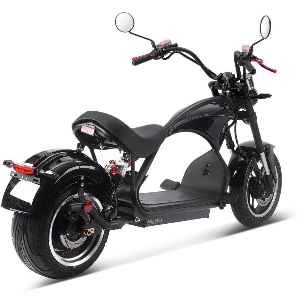 MotoTec Lowboy 60v 20ah 2500w Lithium Scooter Black - Mobility Angel