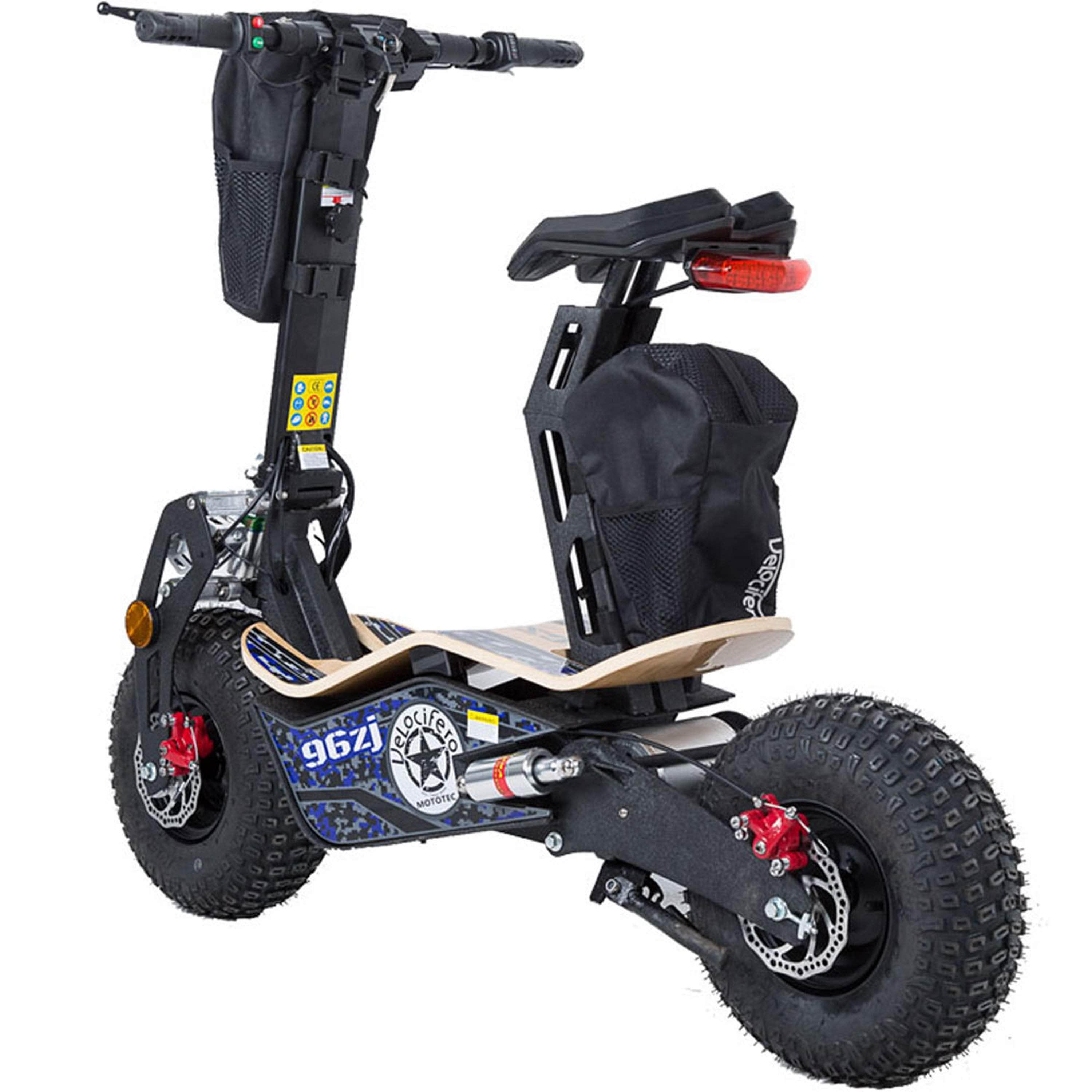 MotoTec Mad 48v 1600w Fat Tire Electric Scooter - Mobility Angel