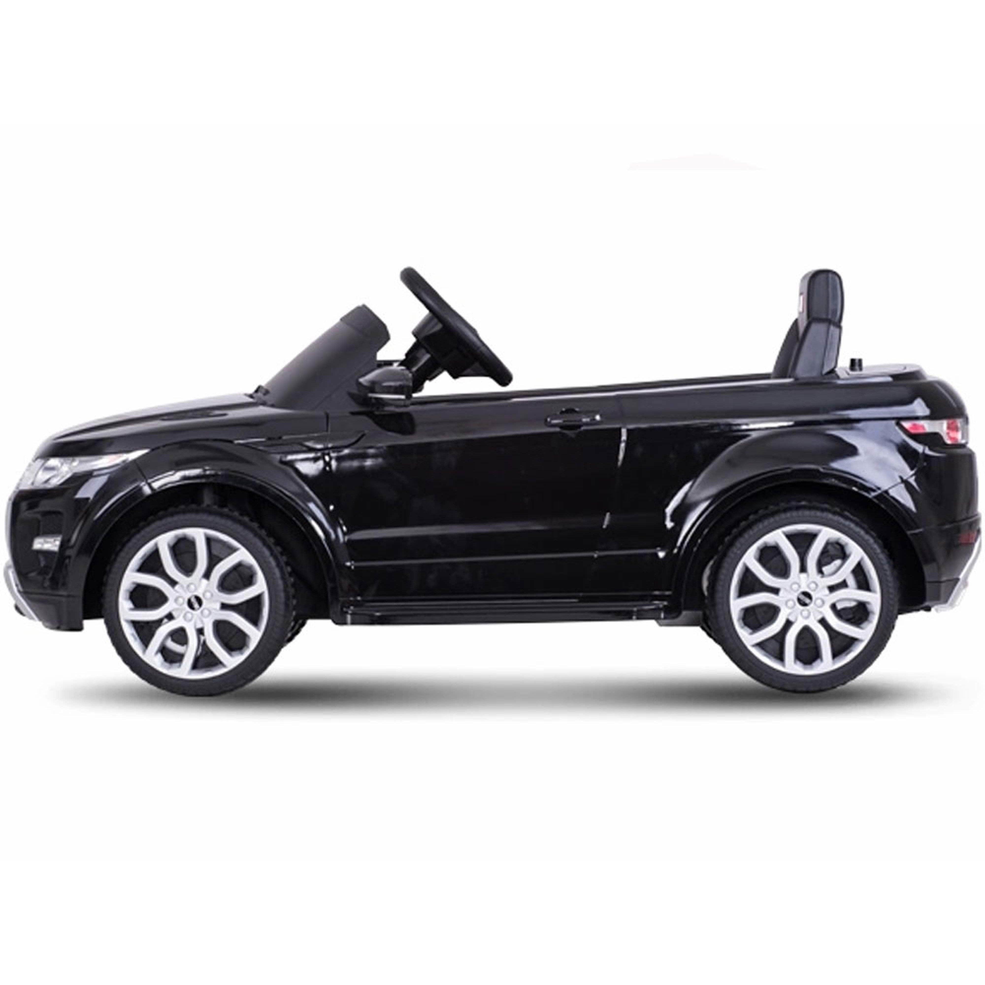 Rastar Land Rover Evoque 12v Black Electric Ride-on Kids Car (Remote Controlled) - Mobility Angel