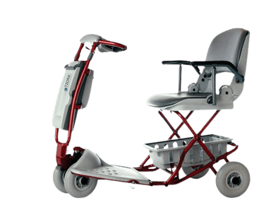 Tzora 41 Lbs. Feather Easy Travel Mobility Scooter - Mobility Angel
