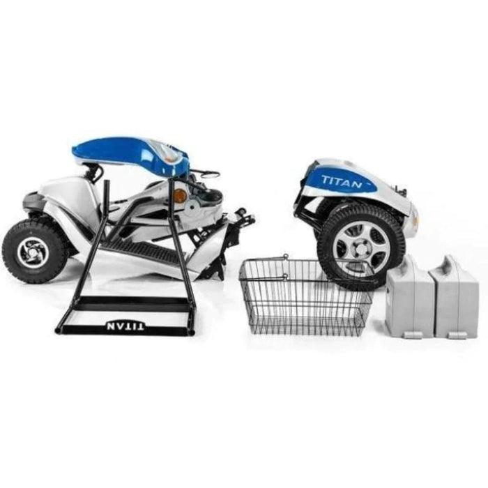 Tzora Hummer 3 Wheels High-Performance Folding Mobility Scooter - Mobility Angel