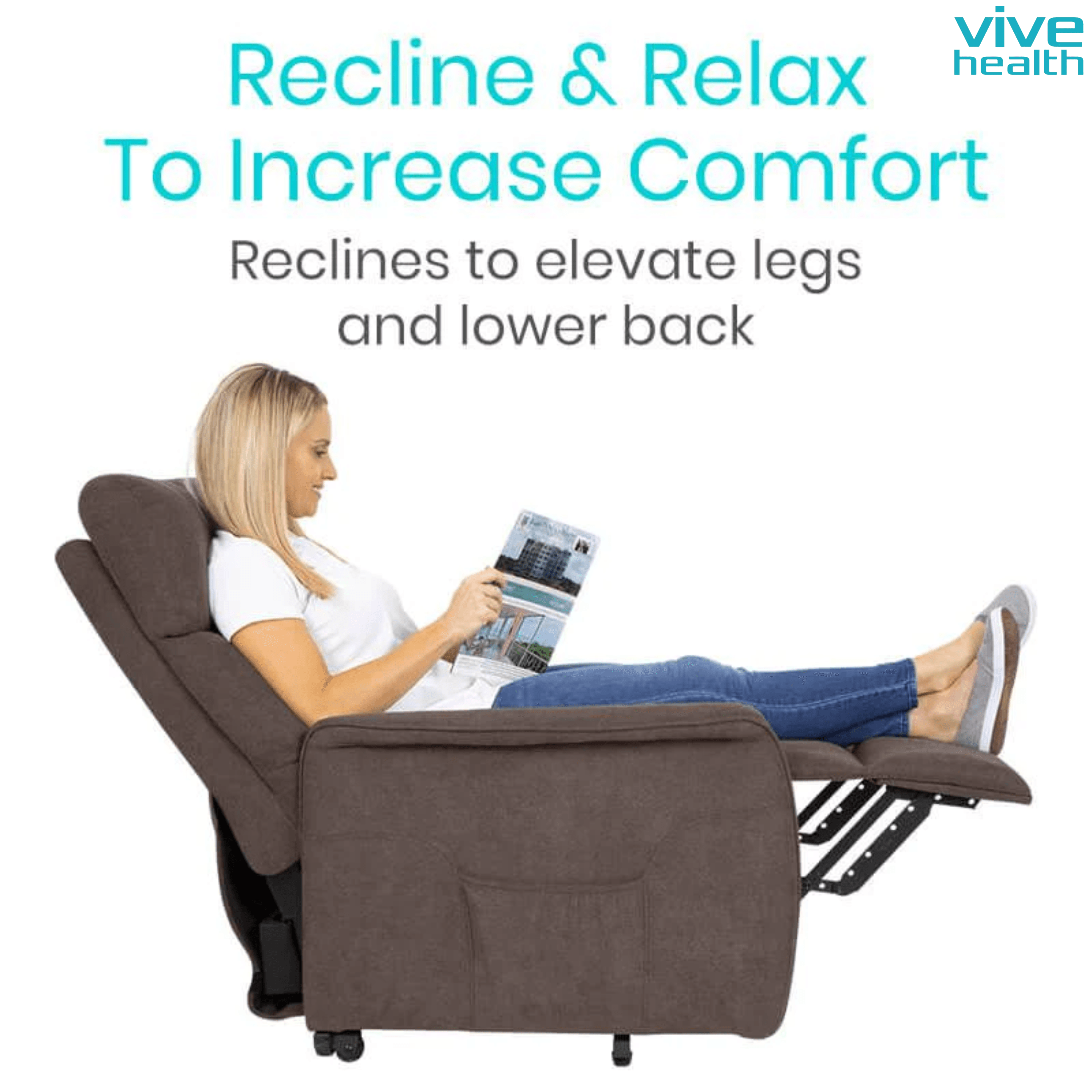 Vive Health Lift Chair with Massager - Mobility Angel