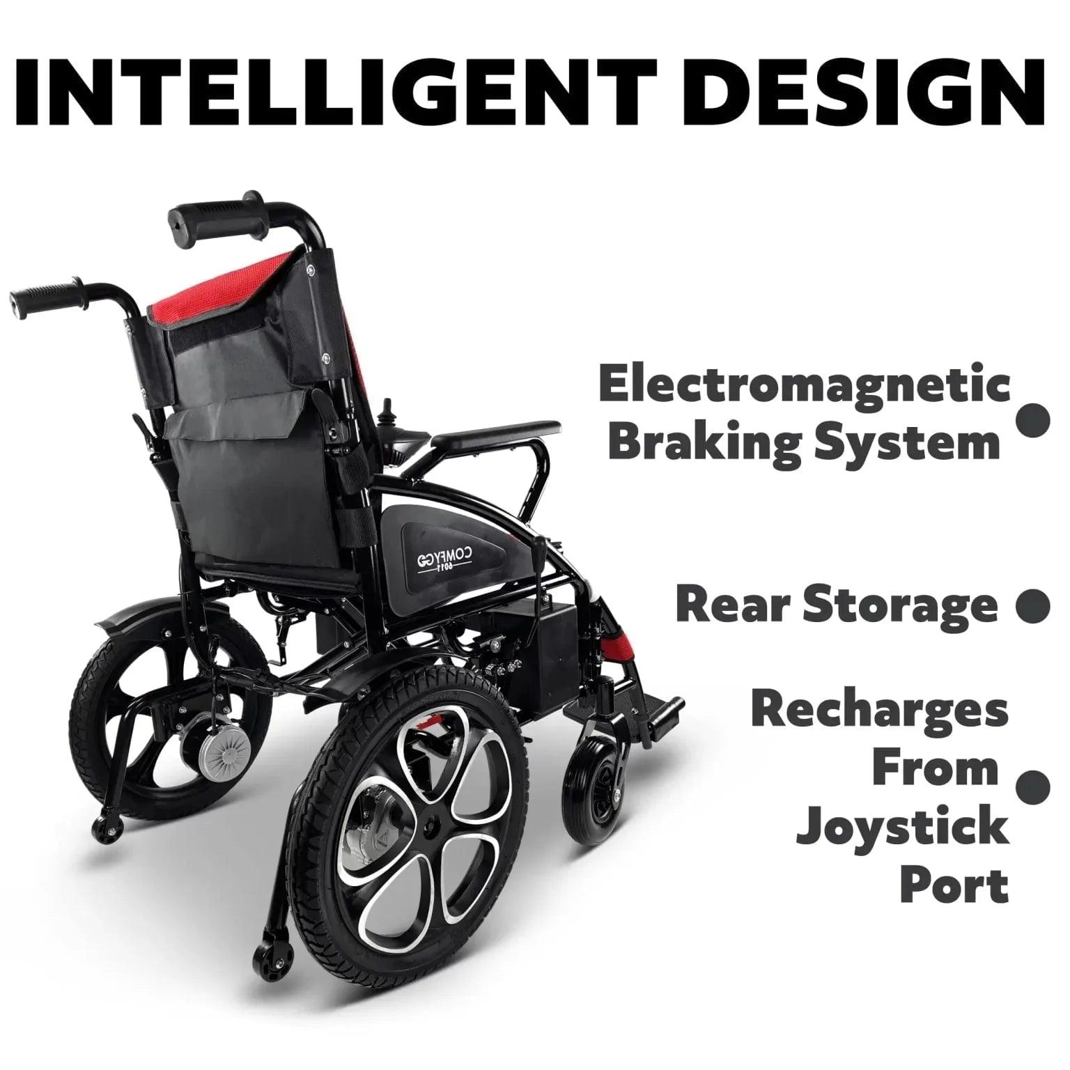 ComfyGO 6011 Folding Electric Wheelchair ComfyGo