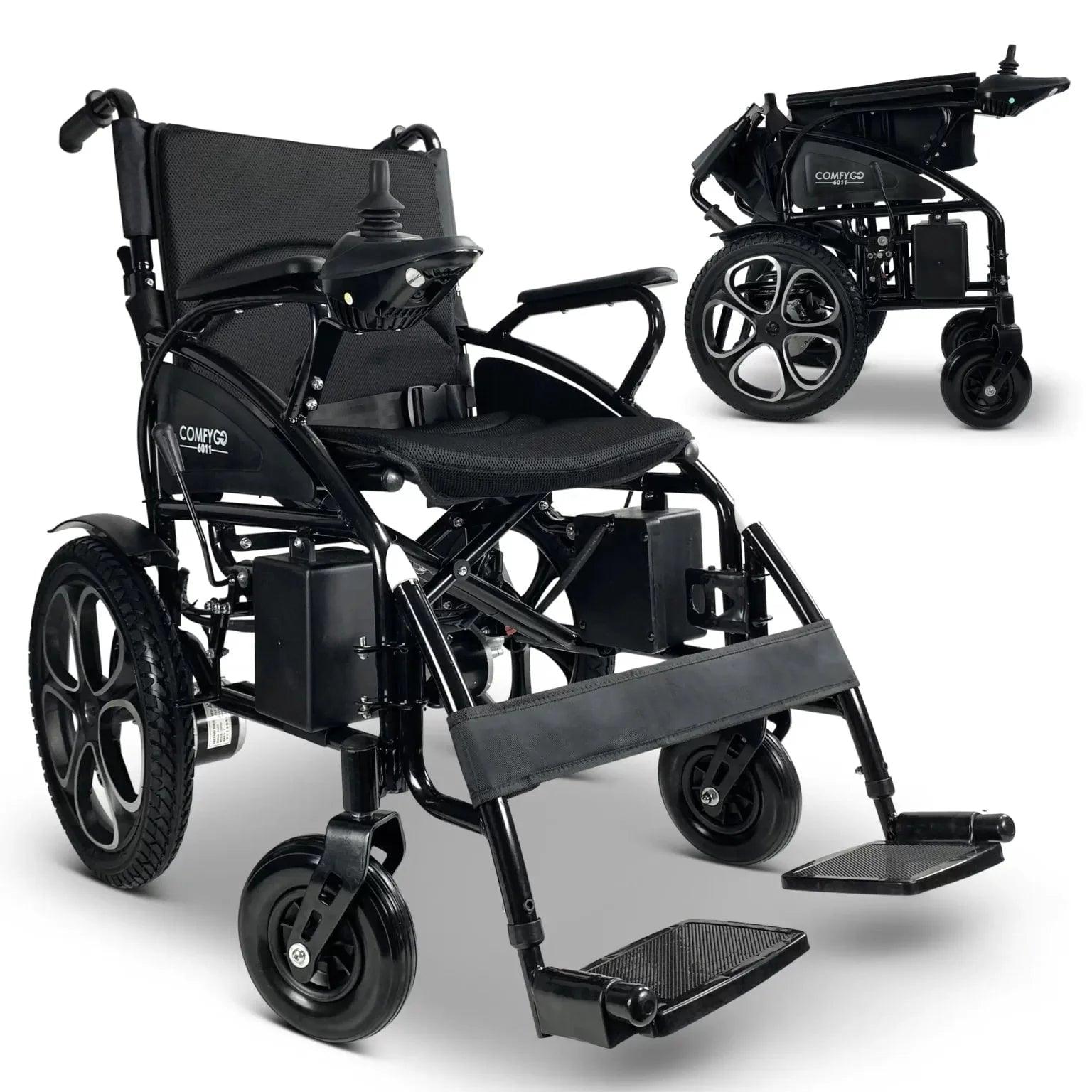 ComfyGO 6011 Folding Electric Wheelchair ComfyGo