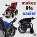 ComfyGO 6011 Folding Electric Wheelchair ComfyGo