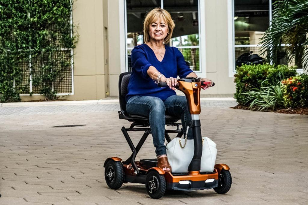 EV Rider TeQno S26 Automatic Folding Mobility Scooter EVRider