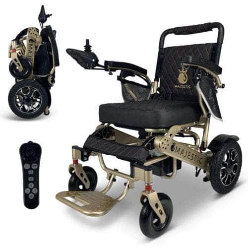MAJESTIC IQ-7000 Auto Folding Remote Controlled Electric Wheelchair ComfyGo