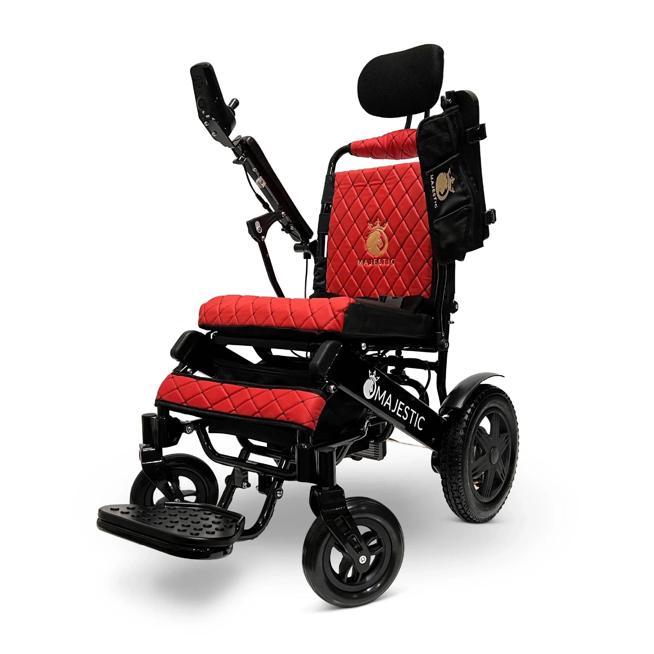 MAJESTIC IQ-9000 Long Range Electric Wheelchair With Auto Recline ComfyGo