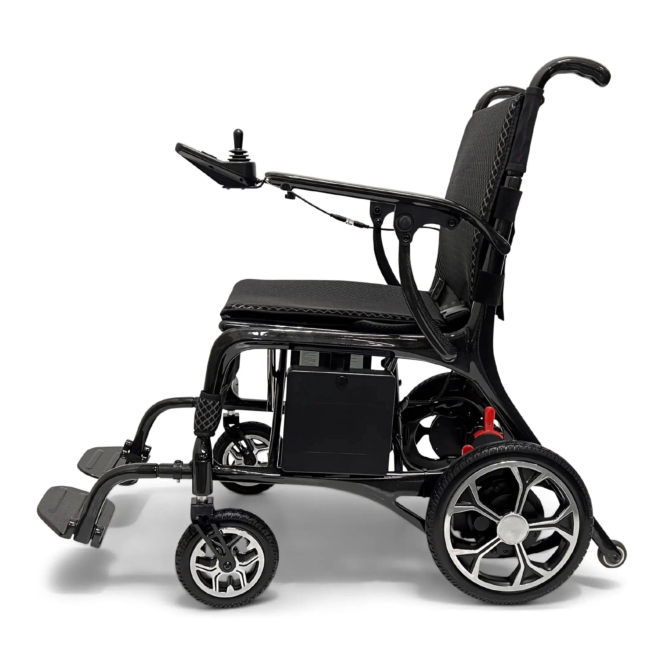 Phoenix Carbon Fiber Electric Wheelchair: Lightweight, Long-Range, Airline Approved ComfyGo