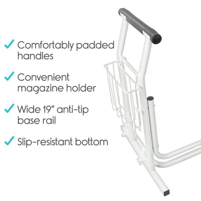 Stand Alone Toilet Rail - Lightweight & Portable Vive